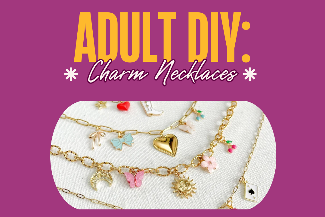 adult diy charm necklaces