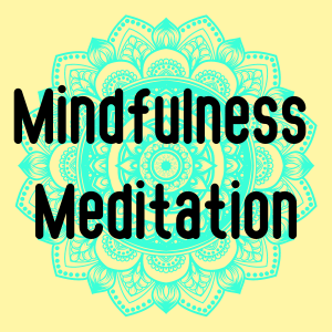 mandala with text mindfulness meditation