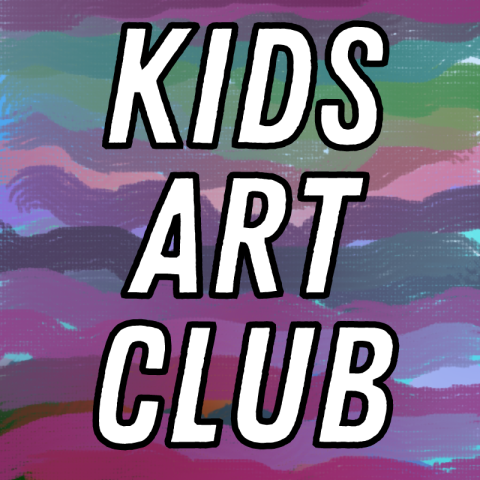 Text saying Kids Art Club