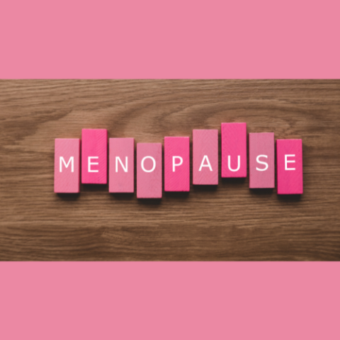 tiles that read menopause