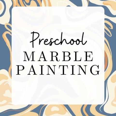 Preschool Marble Painting