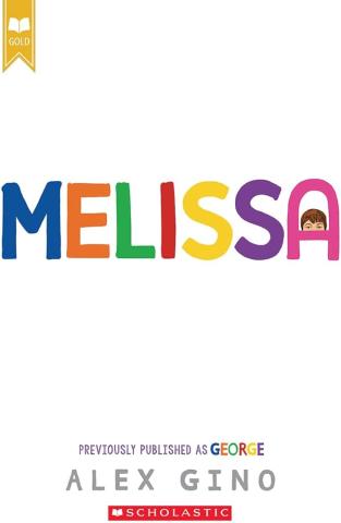 book cover of Melissa by Alex Gino