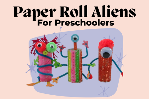 Paper Roll Aliens