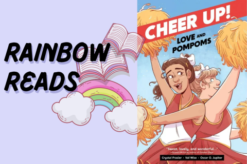 Rainbow Reads with book cover Cheer Up!