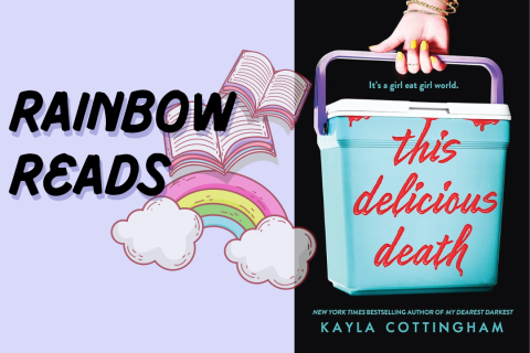 rainbow reads book cover the delicious death 