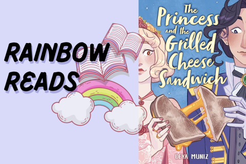 book cover rainbow reads princess prince