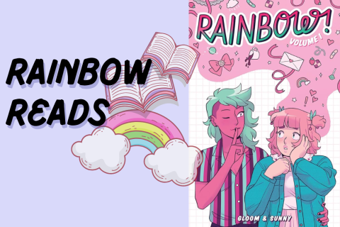 Rainbow Reads with book cover rainbow vol 1