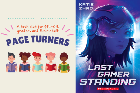 Text Page Turners with a cover of Last Gamer Standing by Katie Zhao