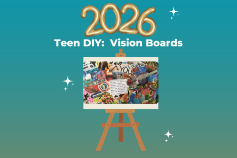 2026 vision boards on easel 