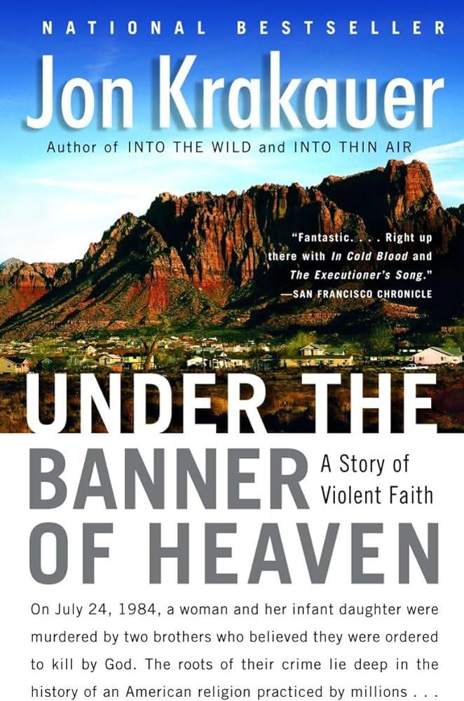 Under the Banner of Heaven book cover