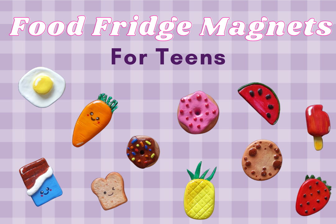 Food Fridge Magnets for Teens