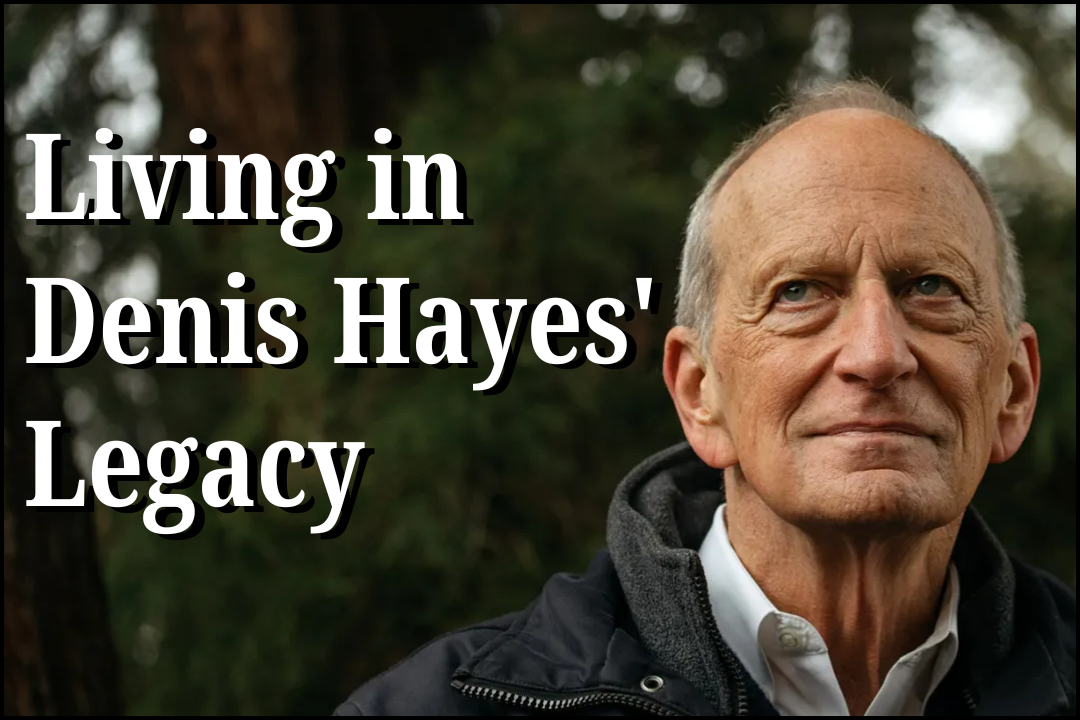 Living in Denis Hayes' Legacy