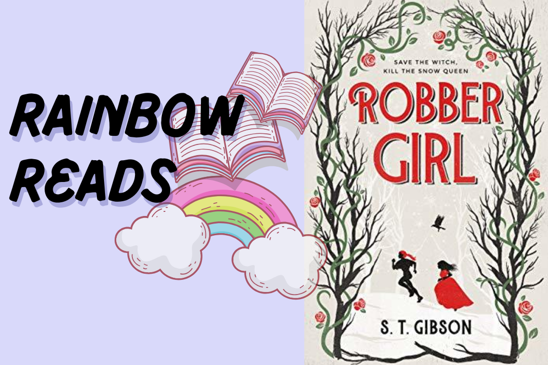 book cover rainbow reads robber girl
